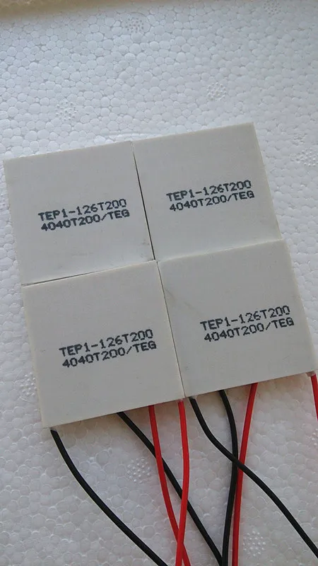 Generador termoeléctrico TEP1-126T200, 40x40mm, económico que TEP1-142T300