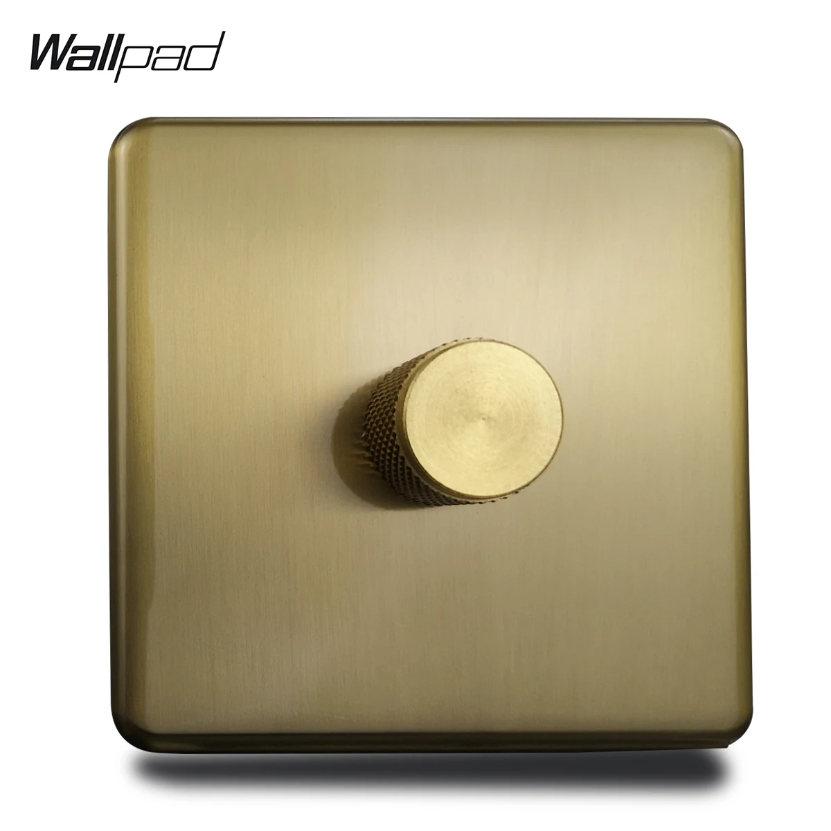 Wallpad Z6 LED Dimmer Switch Electrical Light Brightness Regulator Antique Brass EU Standard with Claws