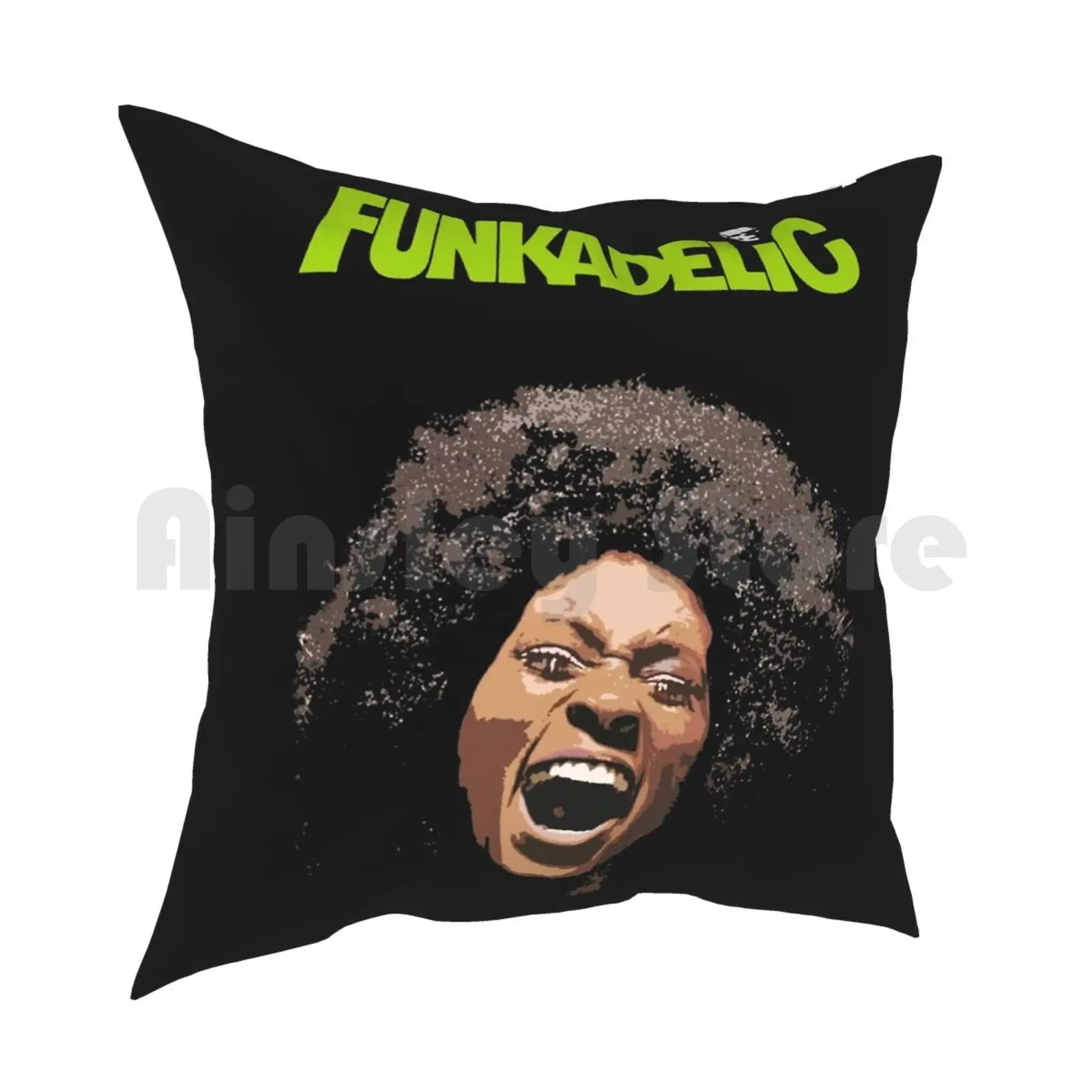 Funkadelic Pillow Case Printed Home Soft Throw Pillow Maggot Brain Funkadelic Parliament Clinton Bootsy Vintage Funk