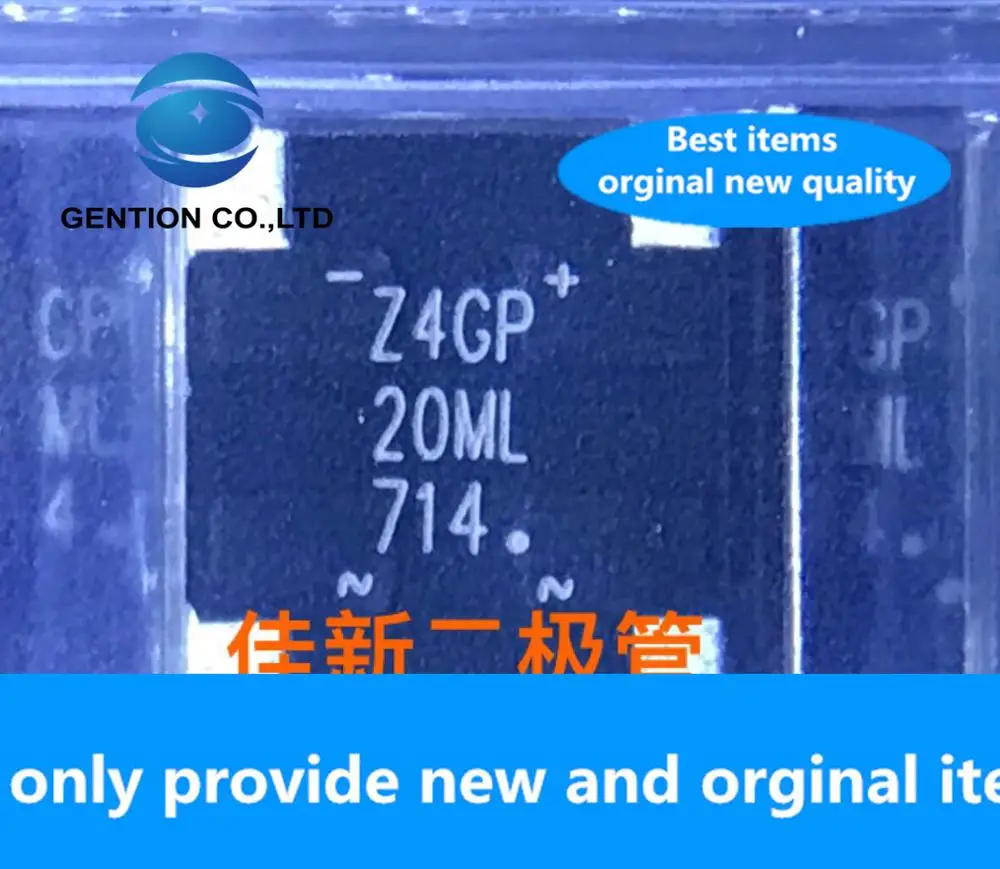 10PCS 100% New original Z4GP20MLH 2A1000V high voltage bridge rectifier silk screen Z4GP20ML