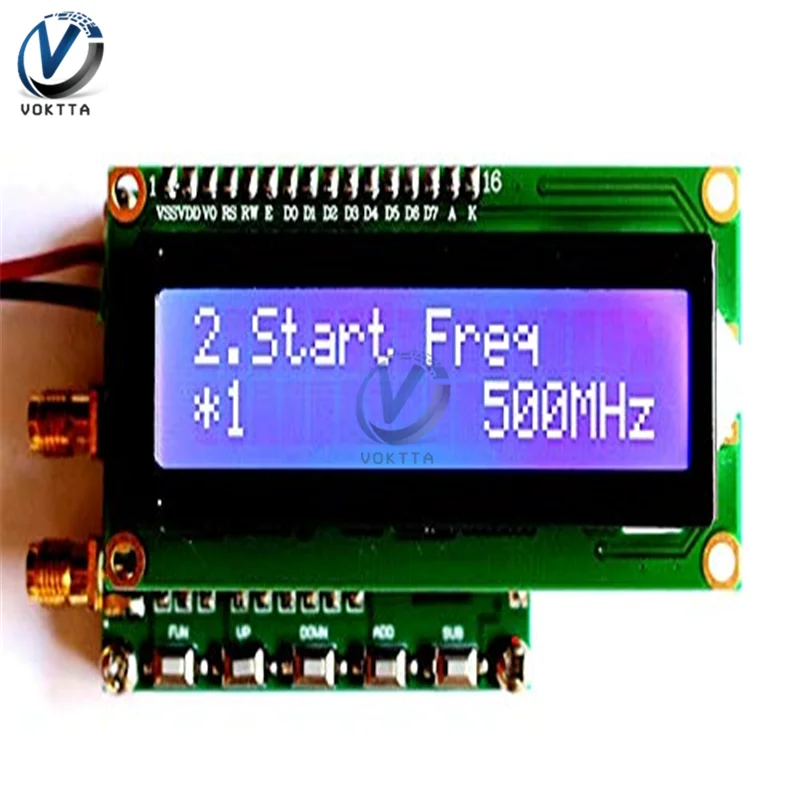 RF Signal Generator with Sweep Function RF Signal Generator 140MHz-4.4GHz Digital LCD display Signal Generator Module