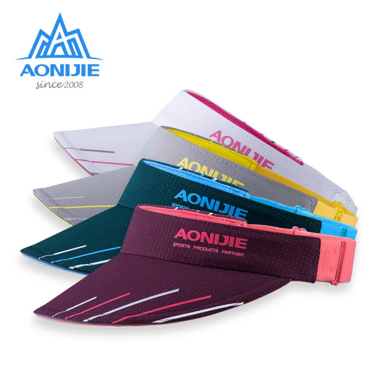 AONIJIE E4113 Sun Visor Caps Adjustable Sports Outdoor Hats Lightweight For Trailing Running Cycling Golf