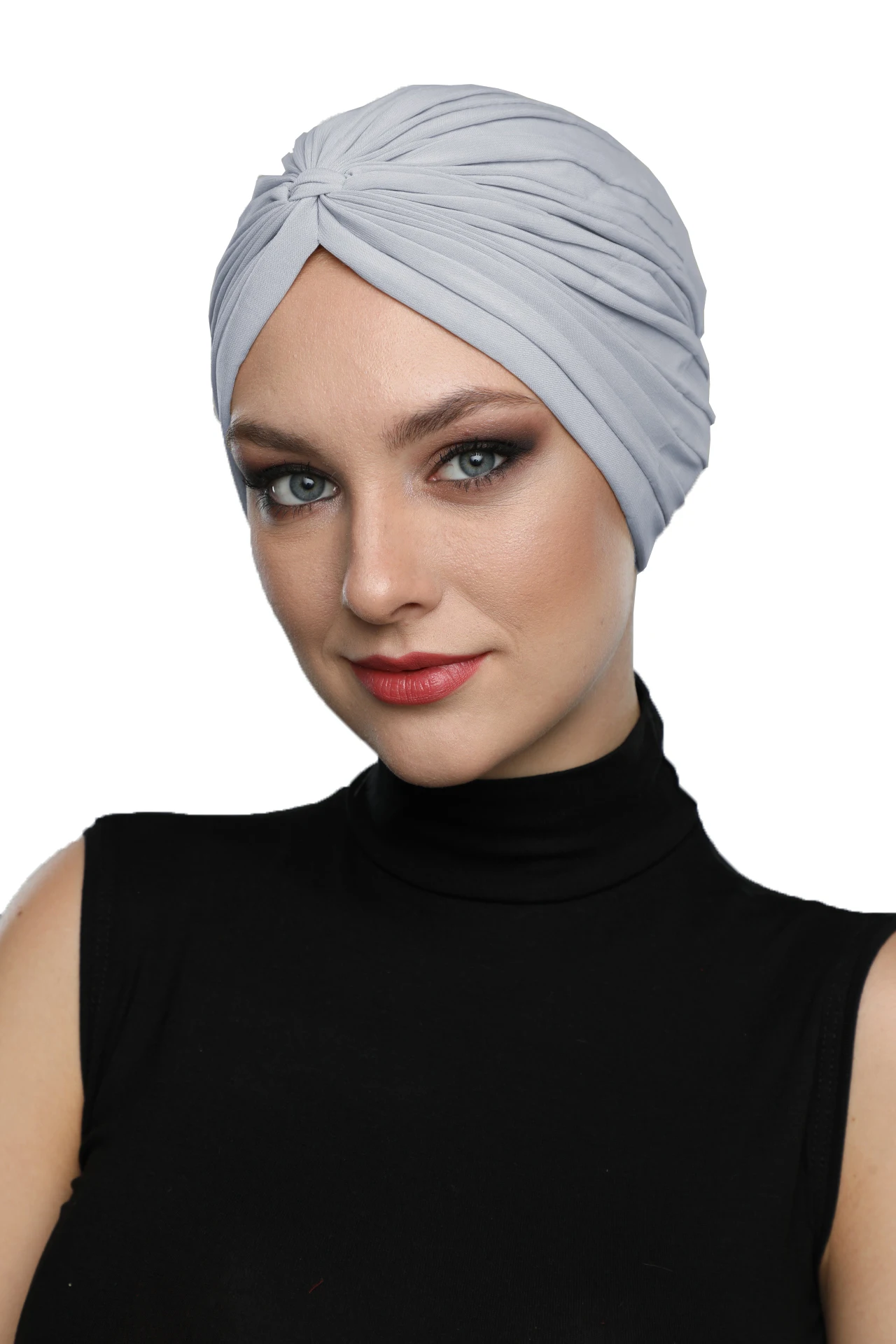 2024 New Fashion Cross Banded Ready Turban Hijab Bonnet Scarf Cancer Cap Special Women Product Beret Bandana Shawl Muslim