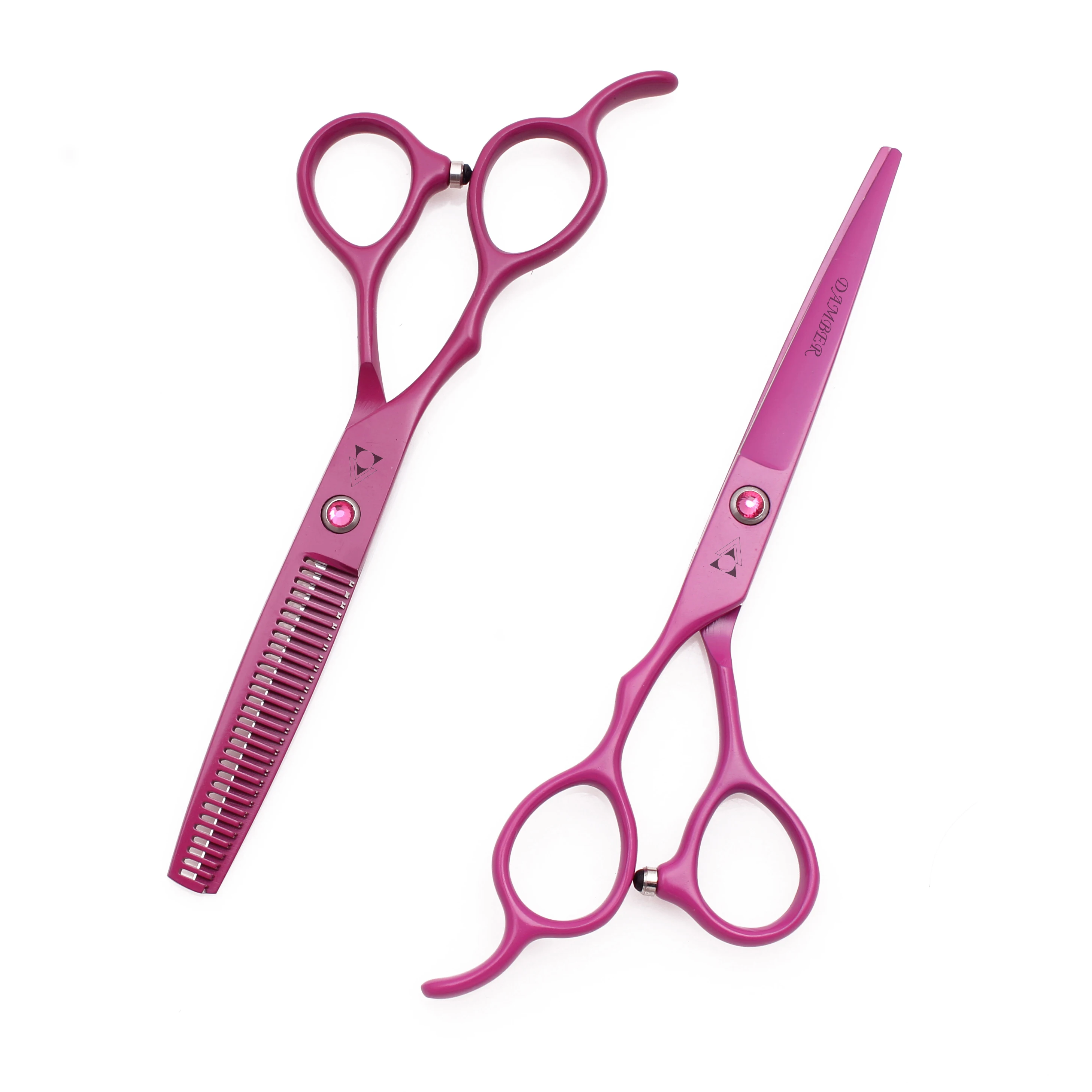 5.5 6.0 Hair Scissors For Left Hand Japan 440C Professional Hairdressing Barbers Cutting Set Thinning Shears Hairdresser B8001