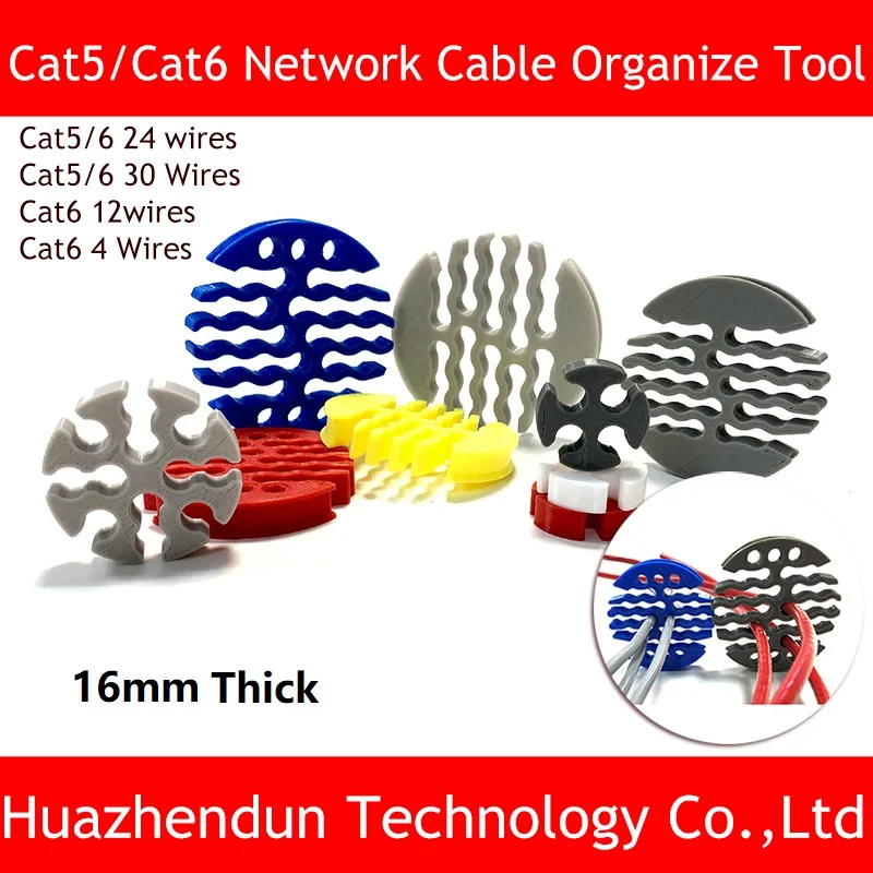 16mm category5 /category 6 Network cable  Comb Machine Wire Harness Arrangement tidy tools for computer room 4/12/24/30 Wires