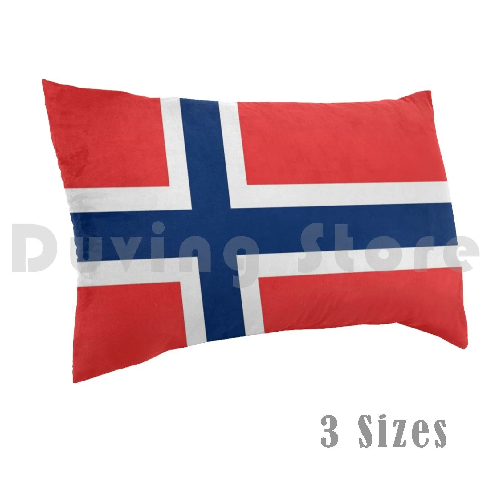 NorwayPillow case Aline Top Shower Flag Flags World Country Countries Europe Asia Africa North