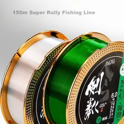 Fishing Line  Nylon Material 150m флюрокарбоновая леска Super Strong Pull леска рыболовная рыбалка инструмент