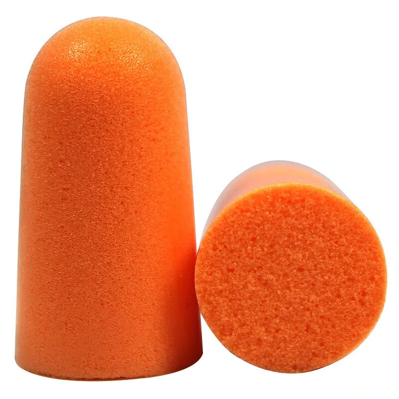 3M 1100 Bullet Type Foam Earplugs Anti-noise Abatement Sleeping Ear plug Orange GM0830