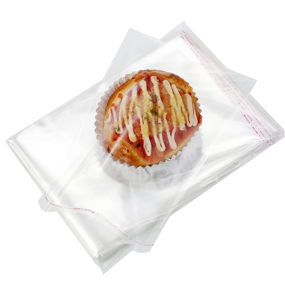 Wholesale Transparent Self-adhesive Small Cello Self Sealing Bags package Clothing Thick Clear Cellophane OPP Plastic poly Bag