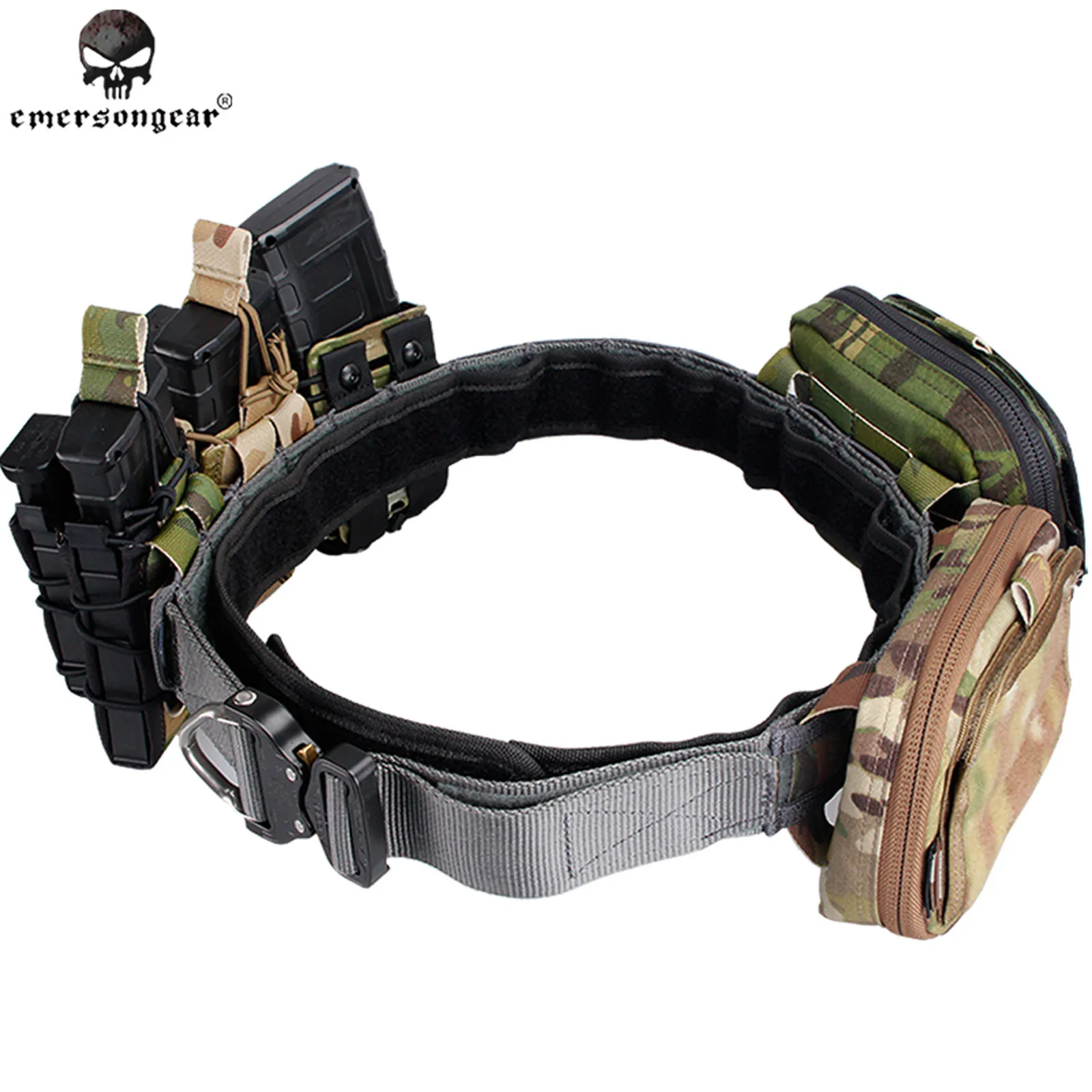 Emerson1.75-2inch tactical combat belt, heavy-duty buckle, pistol, EDC, em9342