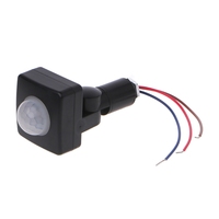 Ultrathin LED 110° 100W Infrared PIR Motion Sensor Detector Wall Light Switch 110-240V Motion Sensor Adjustable PIR Switch