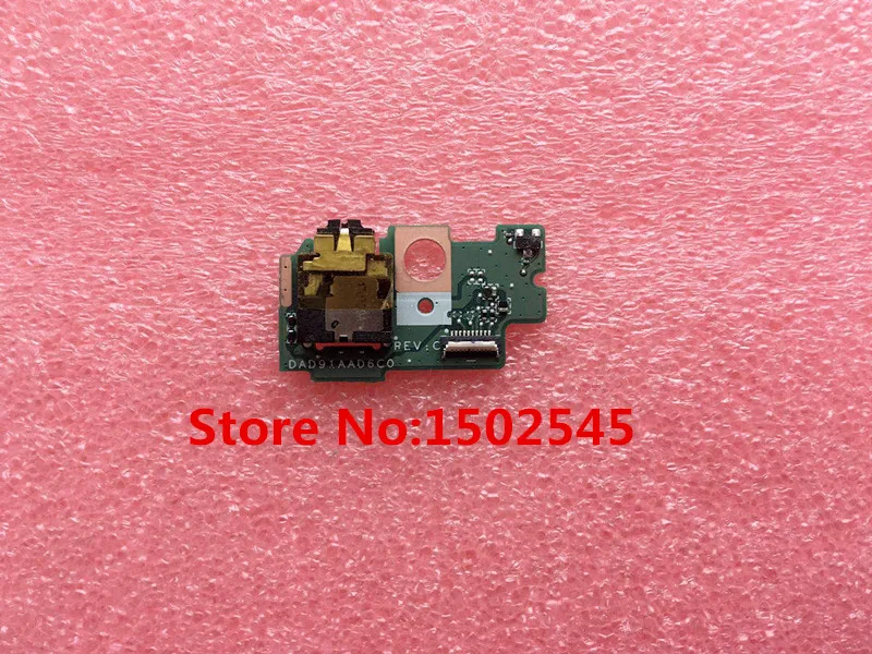 For HP Pavilion X2 10-P 10-P010NR 10-P011NR original laptop Audio board Interface board Sound card board DAD91AAD6C0