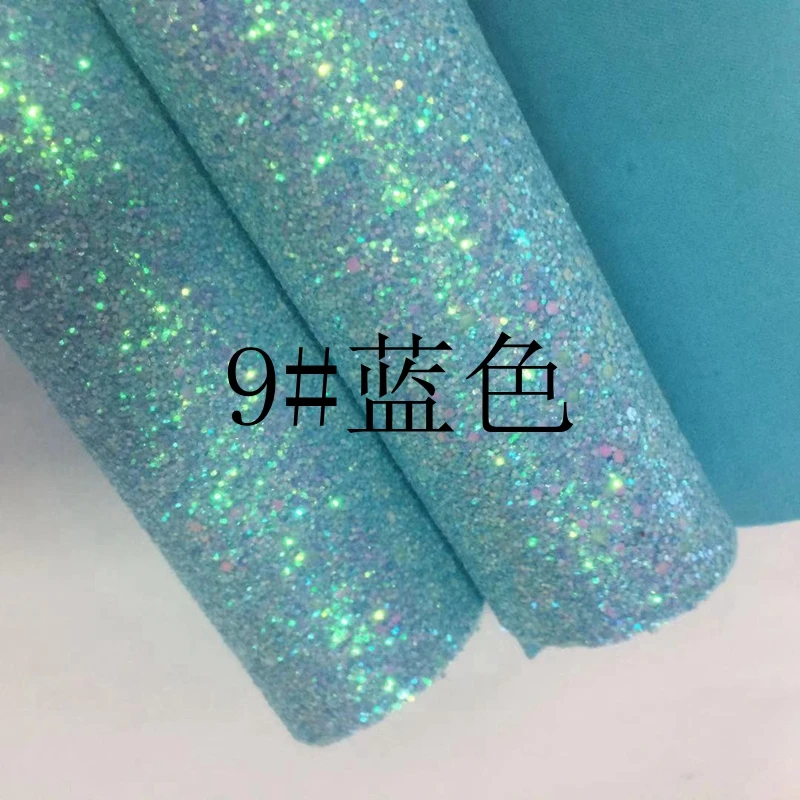 DIY Hairpin Glazes Noctilucent Luminous Vinil Glitter Synthetic Pu Leather Material