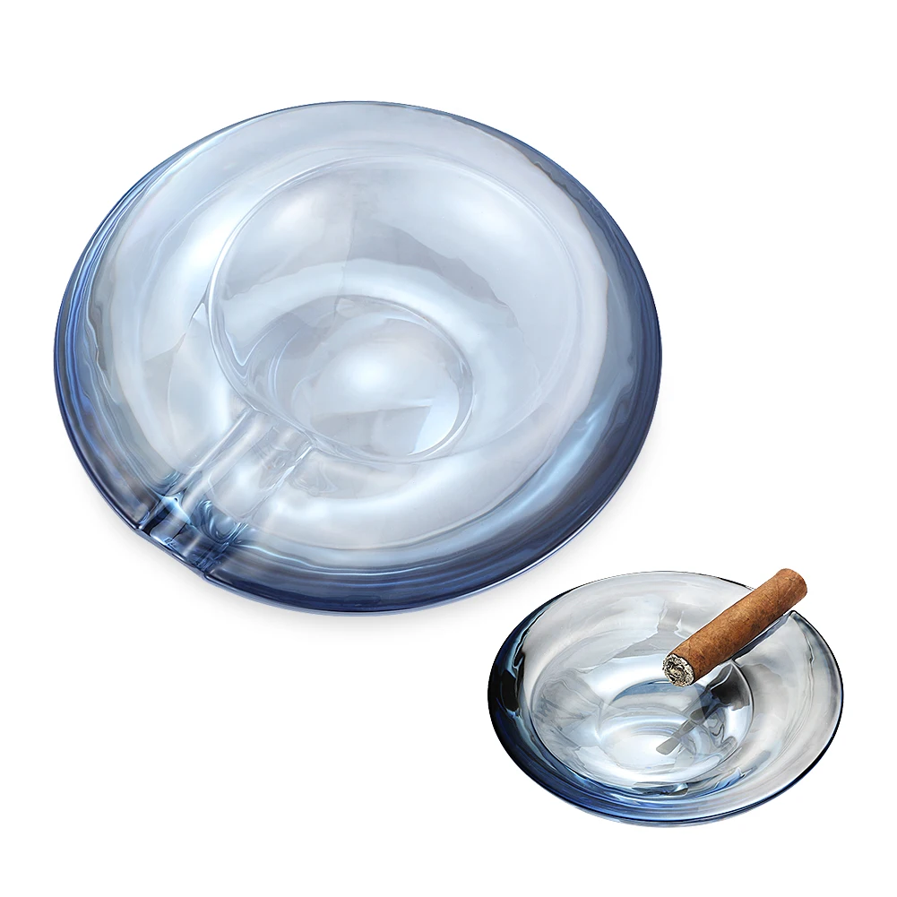 GALINER Cigar Ashtray Luxury Home Tobacco Holder Outdoor New Crystal Cigar Rest Stand Portable Smoking Accessories