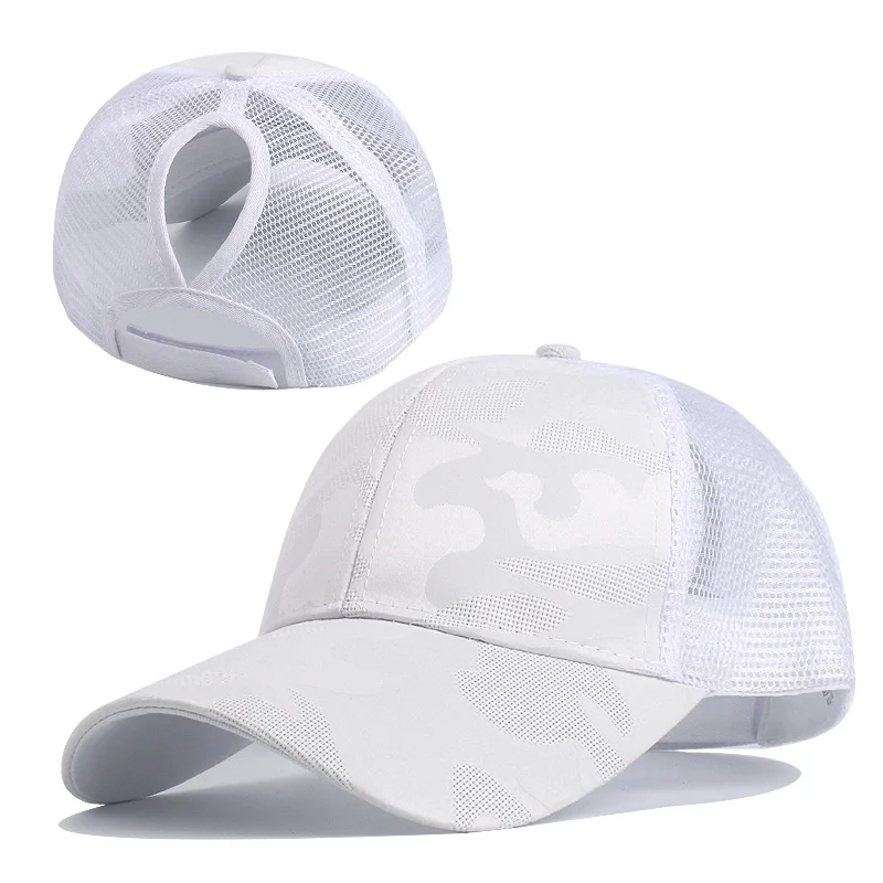 Baseball Cap Tail Sports Woman Cap Streetwear Ponytail Hat Game Club Women's Cap Unisex Popular Personalized Outdoor Solid 2021