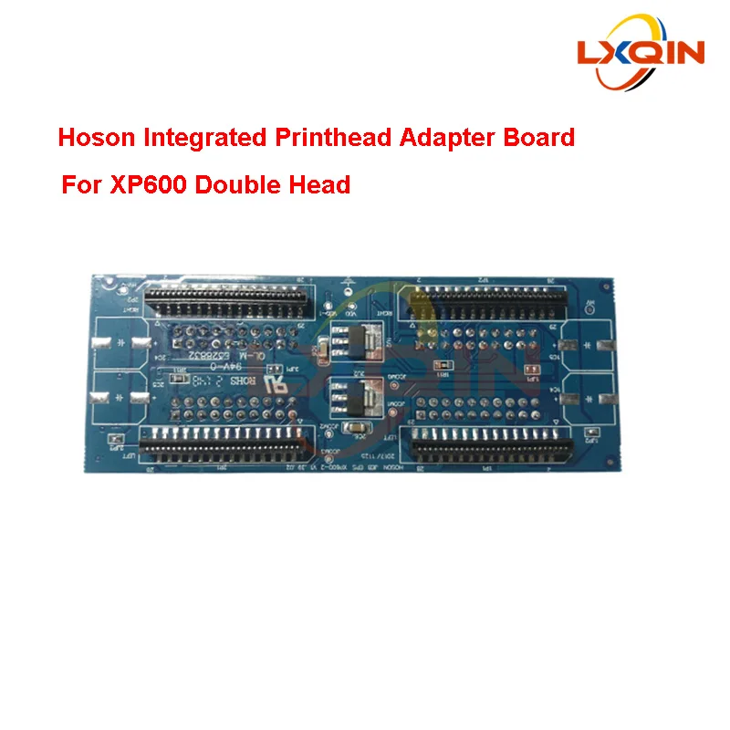 Lxqin hoson xp600 cabeça dupla integrado cartão de conexão para epson xp600 placa adaptador da cabeça de impressão para allwin xuli impressora humana