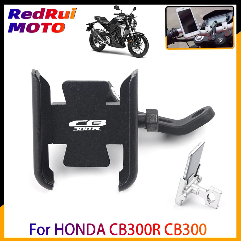 

Motorcycle Accessories handlebar Mobile Phone Holder GPS stand bracket For HONDA CB300R CB 300R CB300