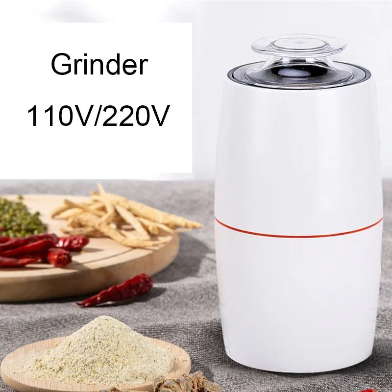 110v 220v Electric Coffee Grinder Kitchen Pepper seasoning Grinder Beans Spices Nuts Seeds Coffee Bean herb Grinding Machine