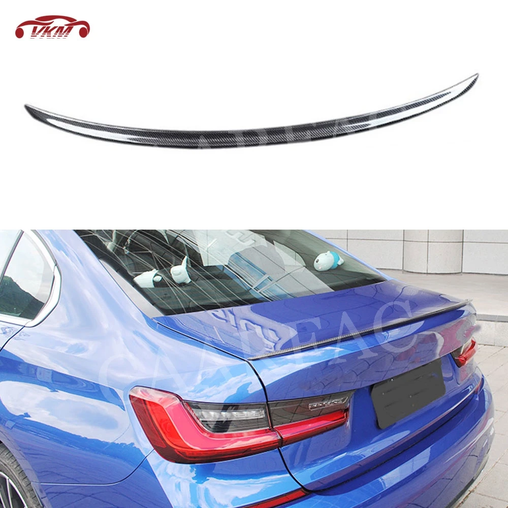 

Rear Spoiler For BMW 3 Series G20 320i 330i Spoiler 2019-2020 Carbon Fiber Boot Lid Duck Wings Car Styling