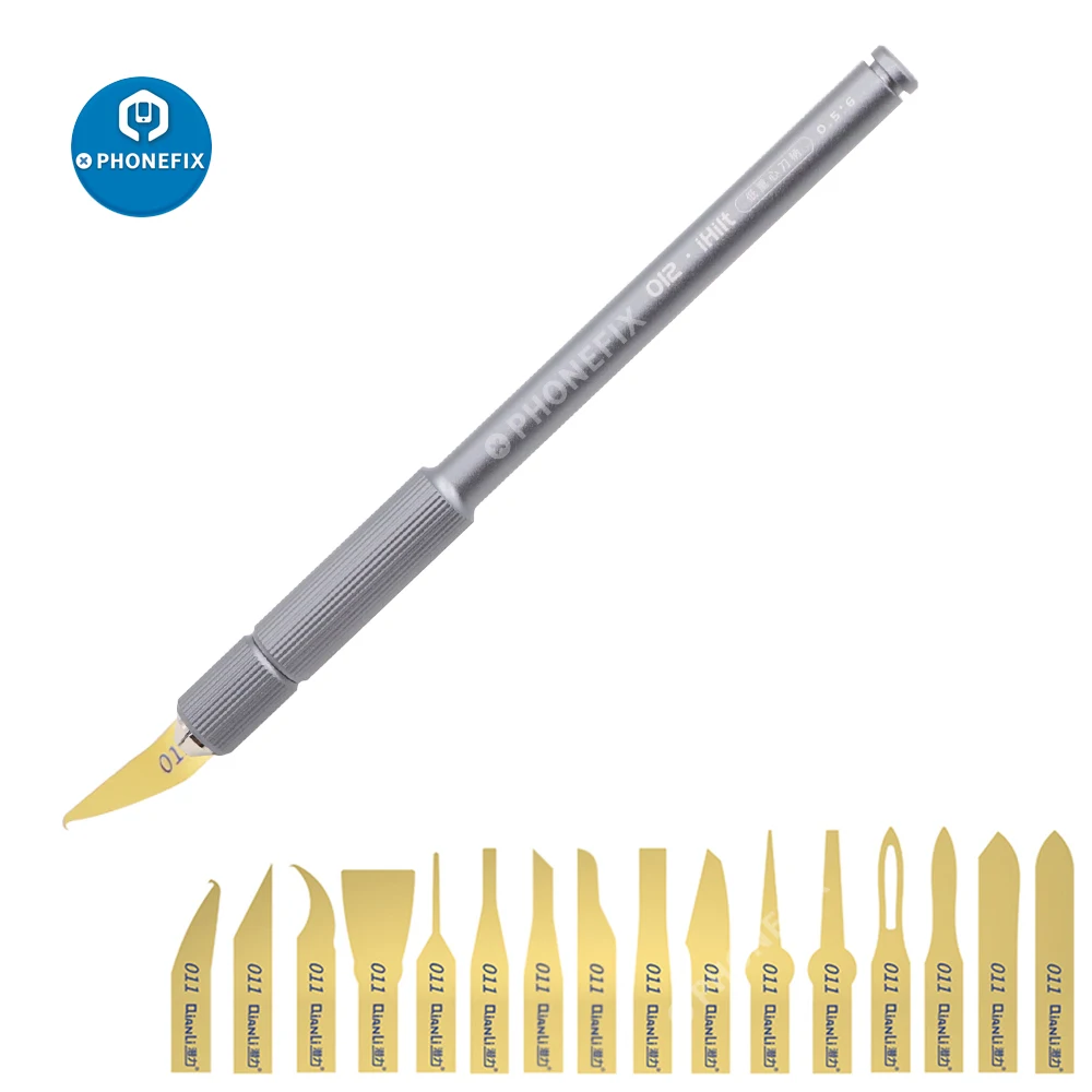 QIANLI 011 Multi-function Degumming Tin Removal Knife for iPhone Repair IC Chip Repair CPU NAND Remover BGA Maintenance Knife