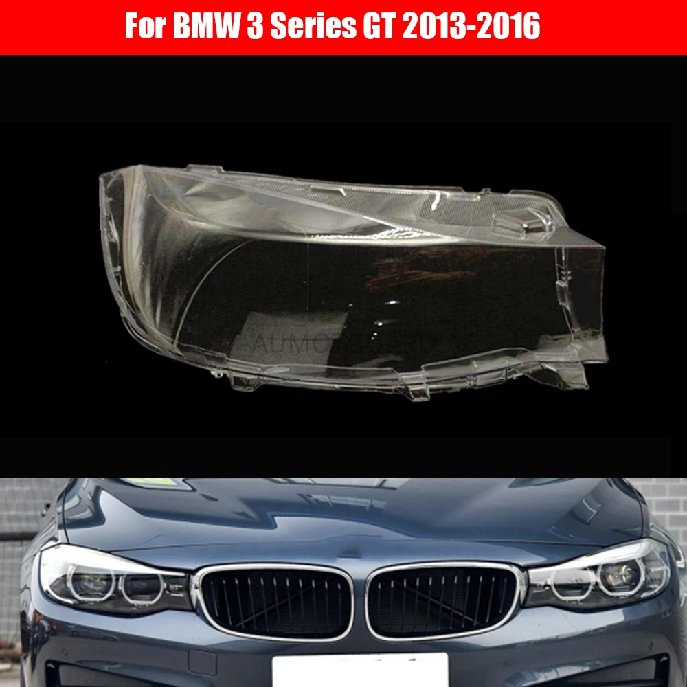 

Headlight Lens For BMW 3 Series GT 2013 2014 2015 2016 Headlamp Cover Car Replacement Auto Shell