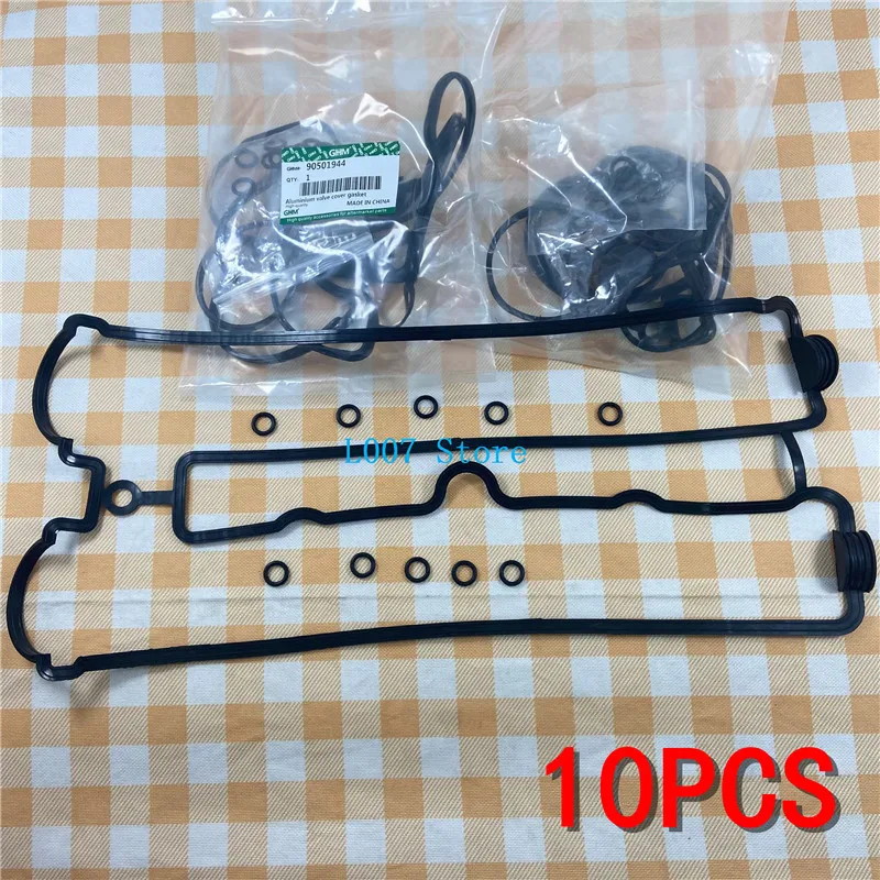 

10PCS Aluminum Valve Cover Gasket For Daewoo Buick Excelle 1.8L Regal Chevrolet Captiva Opel Antara 2.4L Epica 90501944 5488936