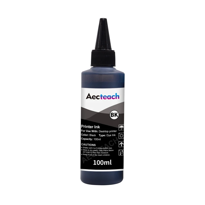 Imagem -02 - Aecteach-kit Universal de Recarga de Tinta para Impressora Epson Tinta Brother Canon hp Jato de Tinta Tinta Novo