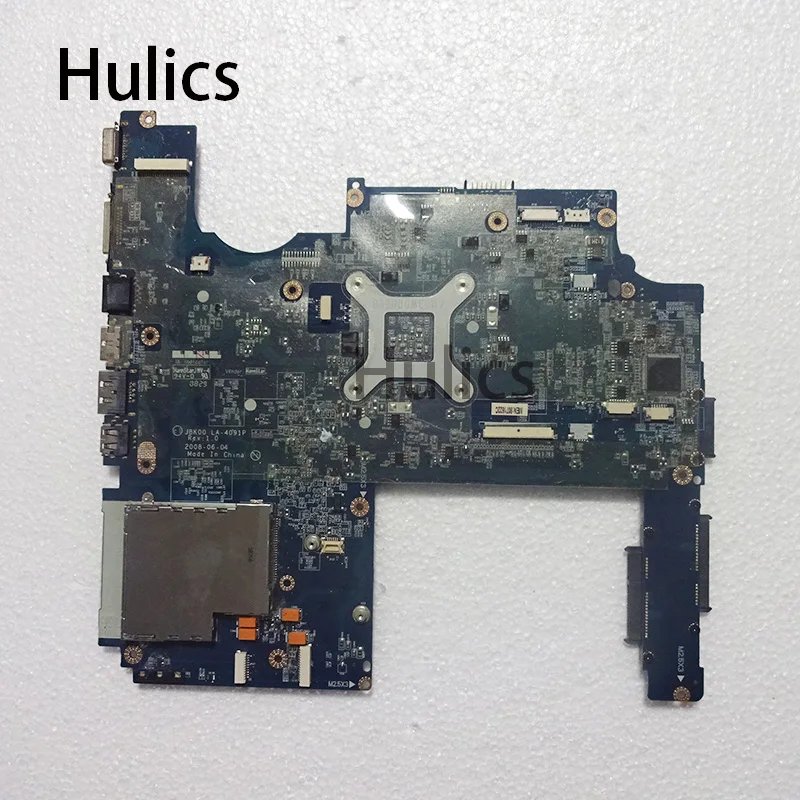 Imagem -02 - Hulics-usado Placa Principal para hp Dv7 Dv71000 Laptop Motherboard 486542001 La4091p