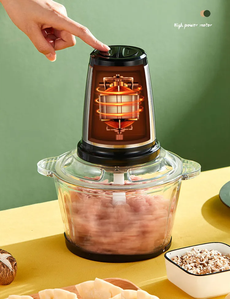 3L/2L المهنية رائجة البيع الفولاذ المقاوم للصدأ مفرمة اللحم مع جودة عالية المحمولة طاحونة المطبخ الصغيرة