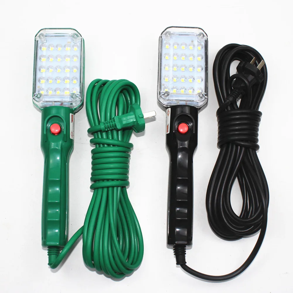 Car Portable LED Emergency Safety Work Light 80 LED Beads Flashlight Magnetic Car Inspection Repair Handheld Work Lamp