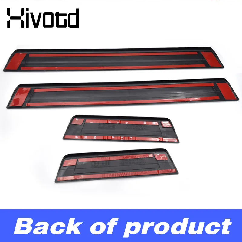 Hivotd For Haval F7 F7X 2023 2024 Accessories Door Sills Scuff Plate Protection Stainless Steel Welcome Pedals Car Exterior