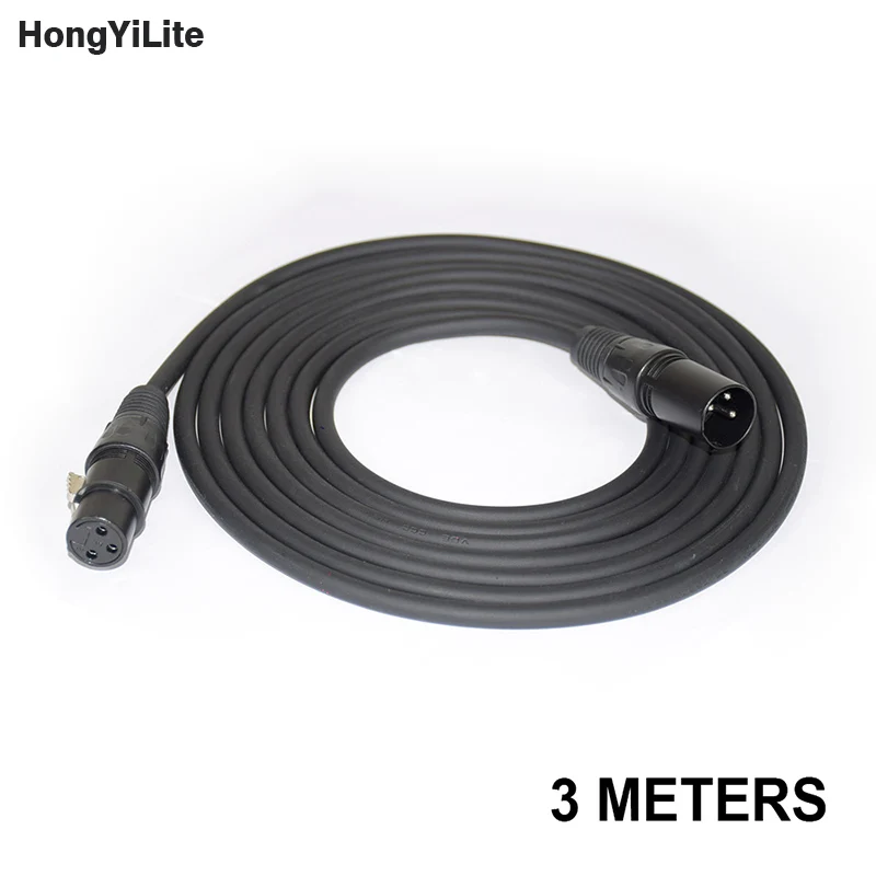 3-Pin Aansluiting Dmx Signaal Kabel Voor Led Par Licht Moving Head Dj Podium Verlichting Accessoires