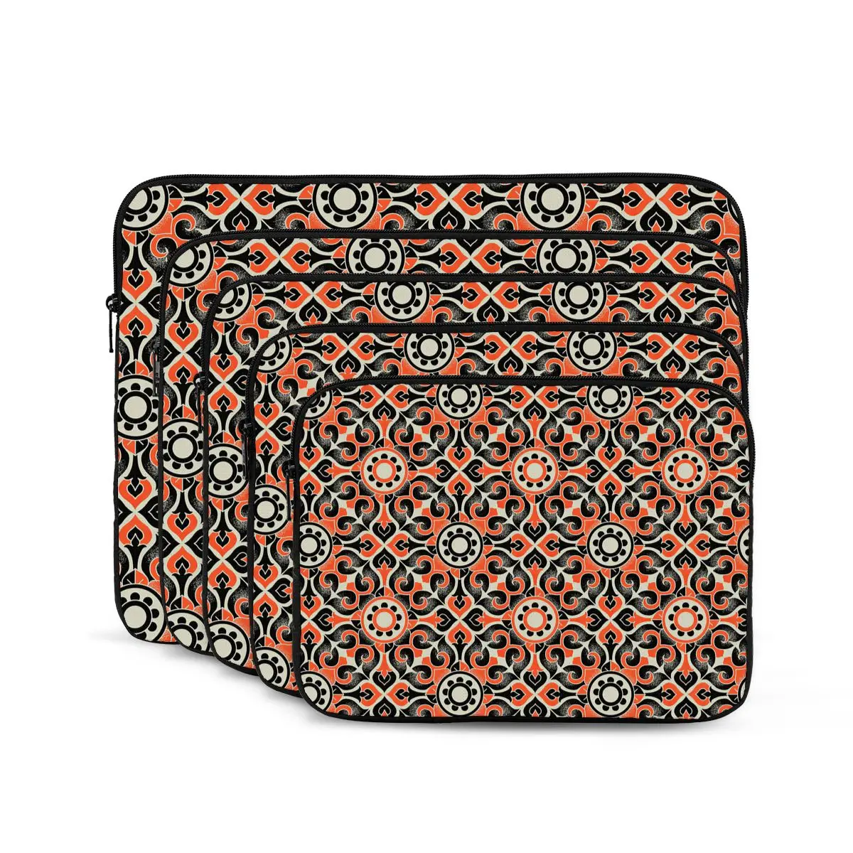 Ornate Floral Seamless Pattern Computer ipad Laptop Cover Case Laptop Sleeve Bag Portable Cover Fundas Pouch