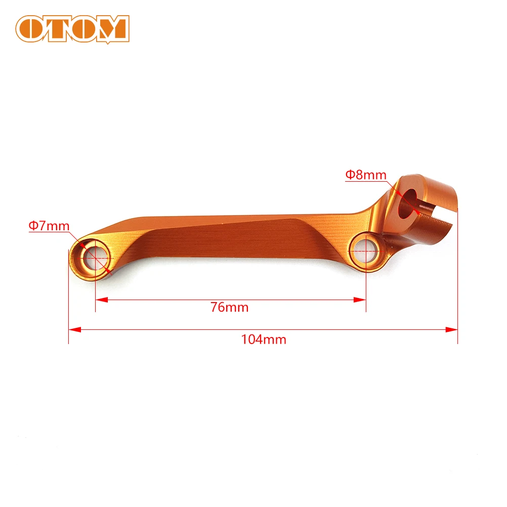 OTOM Motorcycle NC450 Clutch Cable Support Bracket ENDURO CLUTCH PUSH ROD ASSY For ZONGSHEN BOSUER BSE M8 KAYO T6 GUIZUN BSE