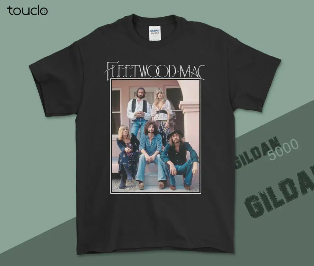 New Fleetwood Mac Vintage T-Shirt Black T-shirt