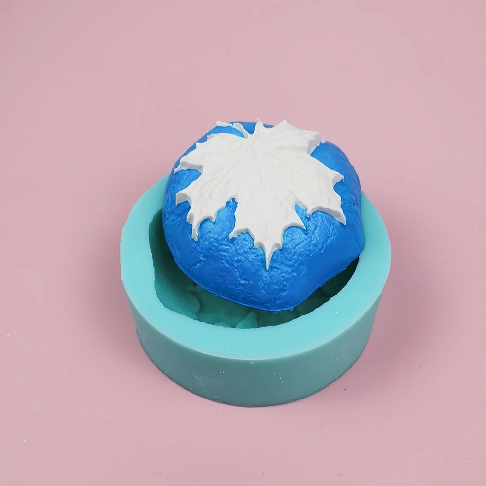 

2D силиконовая форма для мыла с кленовым листом, сделай сам, мыло ручной работы, силиконовая форма для кленового листа, круглая форма для изготовления мыла