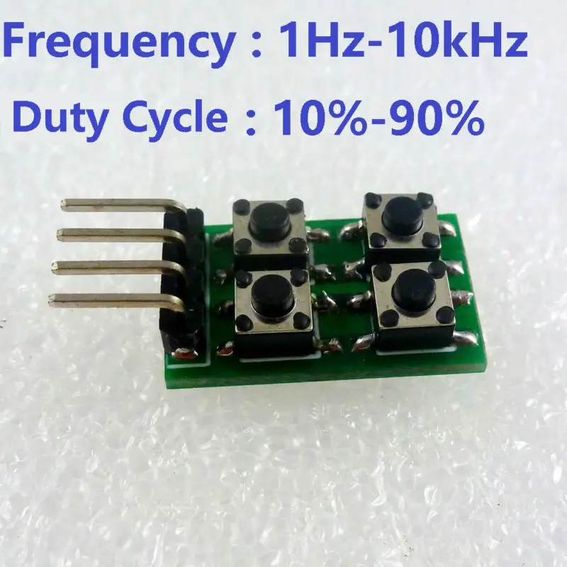 SG11A02 1-10kHz Duty Cycle & Frequency Adjustable PWM Square Wave Pulse Generator replace NE555 LM358 CD4017 DDS  AD9850