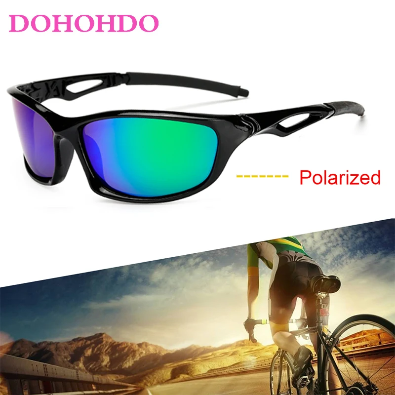 DOHOHDO 2022 New Polarized Night Vision Glasses Men Male Sunglasses Fishing Sports Eyewear UV400 lentes polarizados para hombre