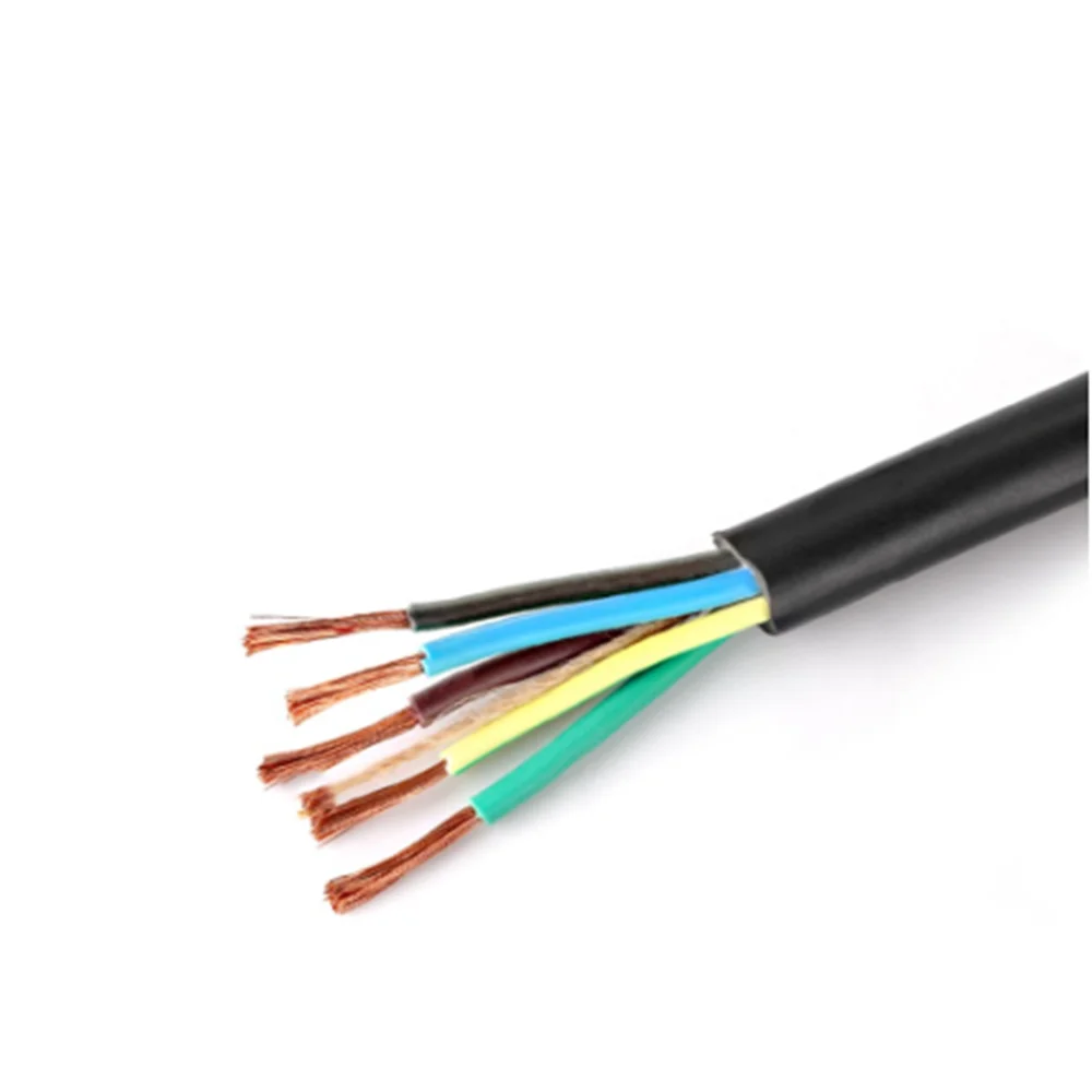 

13 AWG 2.5MM2 RVV 2/3/4/5/6/7/8/10/12/14/16/18 Cores Pins Copper Wire Conductor Electric RVV Cable Black