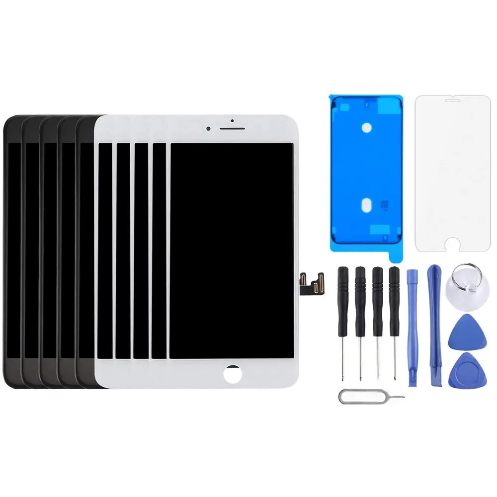 

5 PCS Black + 5 PCS White AUO LCD Screen and Digitizer Full Assembly for iPhone 7 Plus