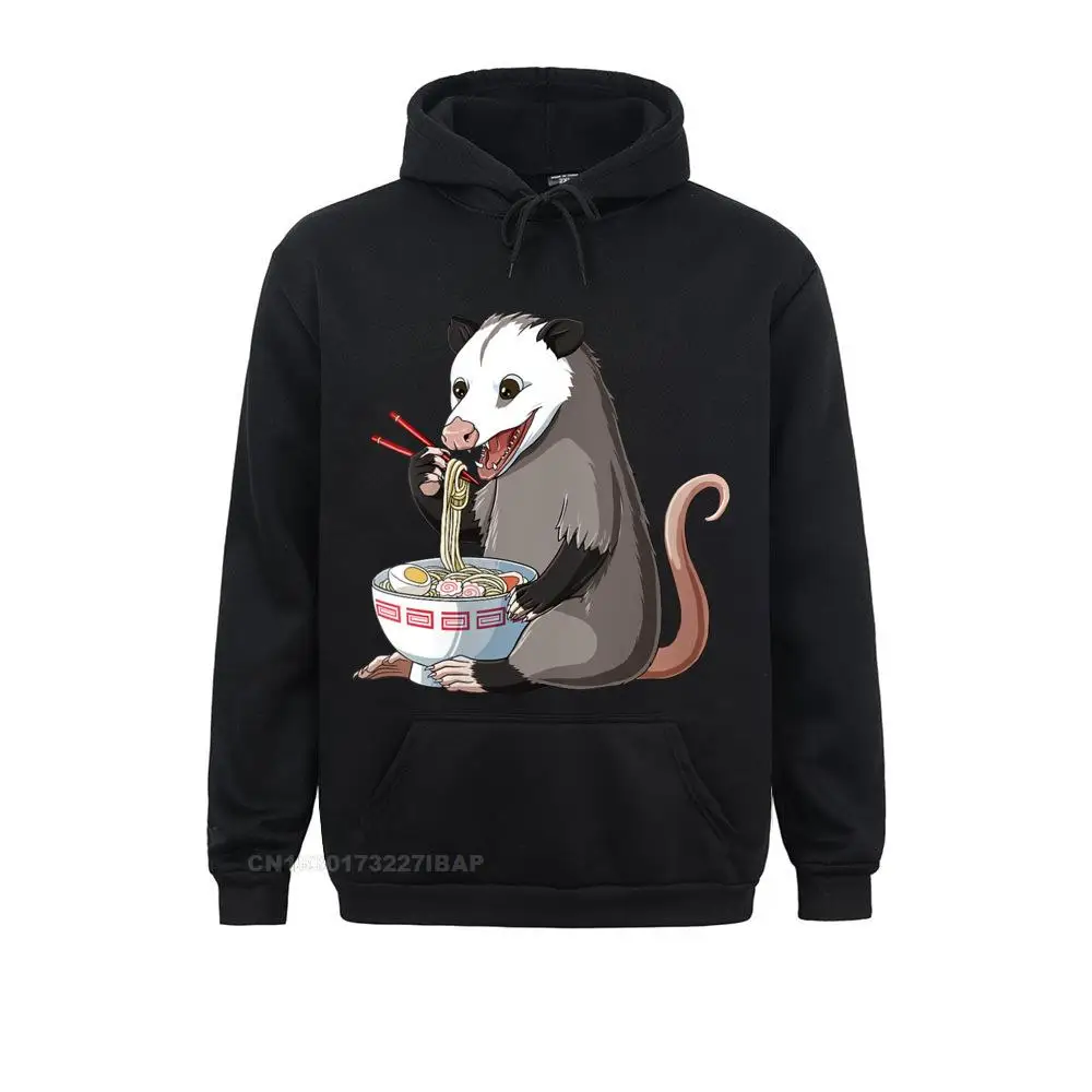 

Men Funny Japanese Kawaii Ramen Opossum Hoodie Moto Biker Hoodies Fashionable Student Sweatshirts Customized Autumn Sportswears