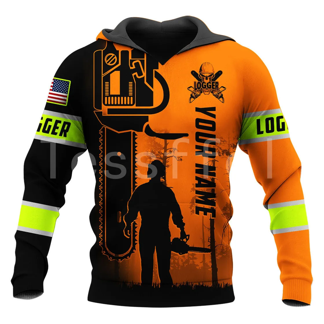

Tessffel Logger Customized Name Lumberjack 3D Print New Fashion Men Hooded Sweatshirt Zipper Hoodies Casual Unisex Pullover L20