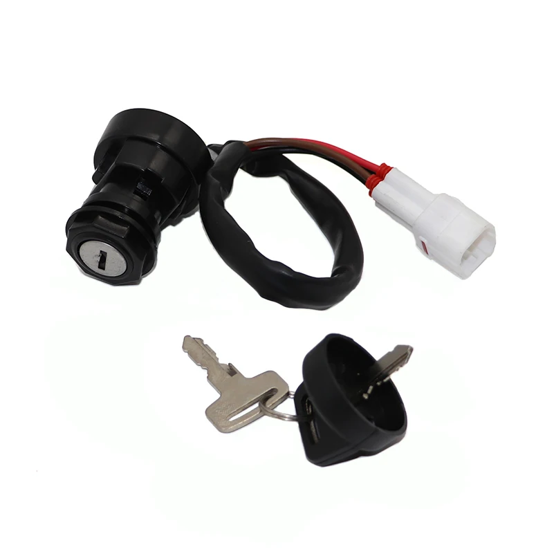 ATV Ignition Key Switch For Yamaha Warrior BIG BEAR YFM350 BANSHEE YFZ350 KODIAK YFM400 4WD RAPTOR YFM50 YFM80 WOLVERINE YFM350