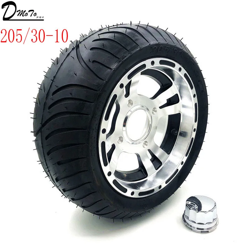 205/30-10 Go Kart Karting Motorcycle Wheel Rim With Tubeless Tire Tyre