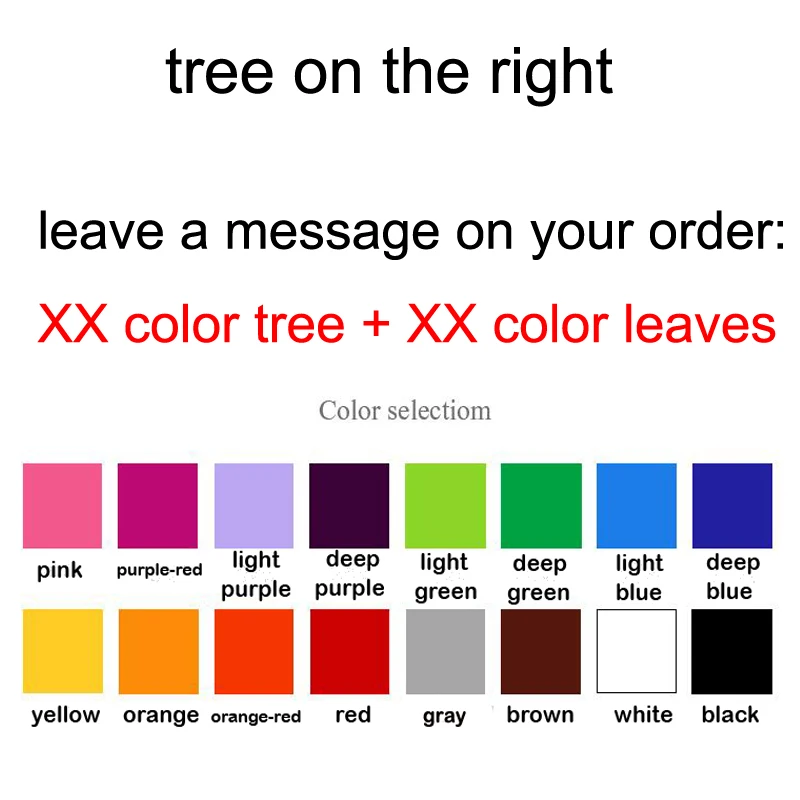 Variant: tree on the right