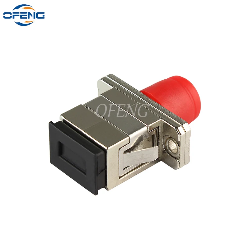 10PCS Optical Fiber Butt Joint Simplex SC Flange FC LC ST Coupler Carrier Grade Optical Brazing Connector Adapter customized