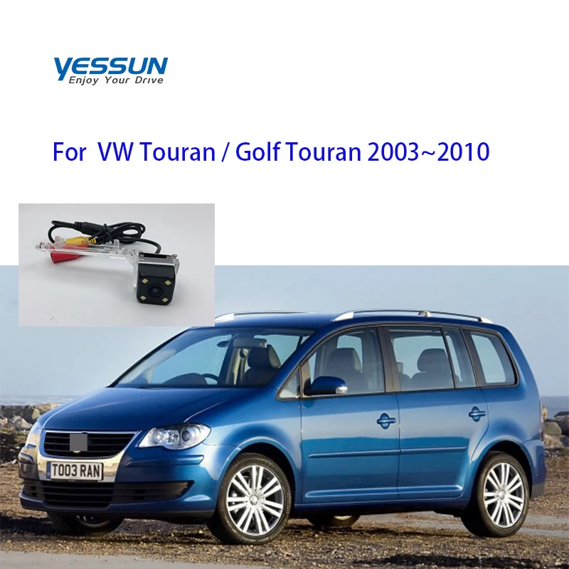 Yessun fisheye HD Rear View Camera For Volkswagen PASSAT B5/Jetta/Touran/ caddy/ golf /Touran 2003 2004 2005 ~2010 CCD camera