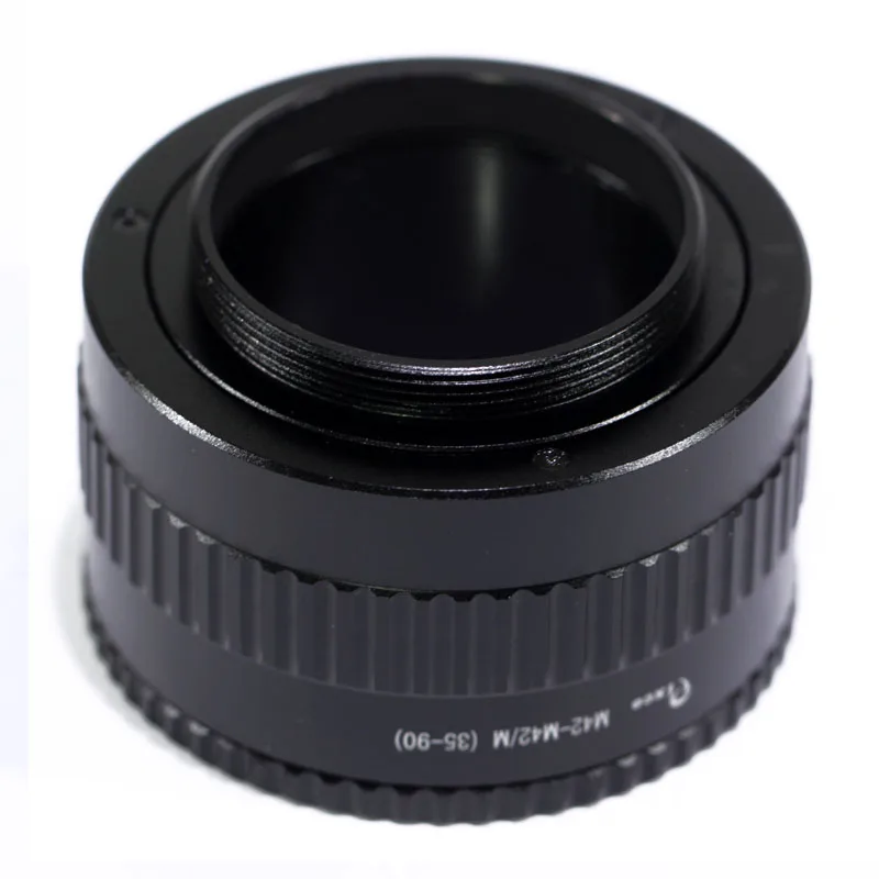 Крепление объектива Pixco 35 мм до 90 мм M42 Регулируемый Фокусировочный Винтовой Адаптер для макросъемки