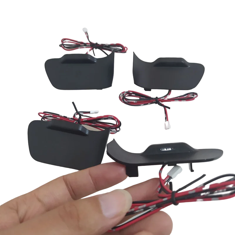 LED Bowl Light Rear Door Handle Atmosphere Door Bowl Lamp Ambient Light For Toyota CHR C-HR 2016-2019 2020 2021