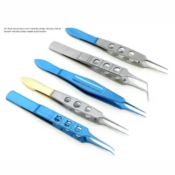 Nano-marking double eyelid tweezers embedding thread surgical tool ophthalmology extraction fat tweezers microcosmetic plastic s